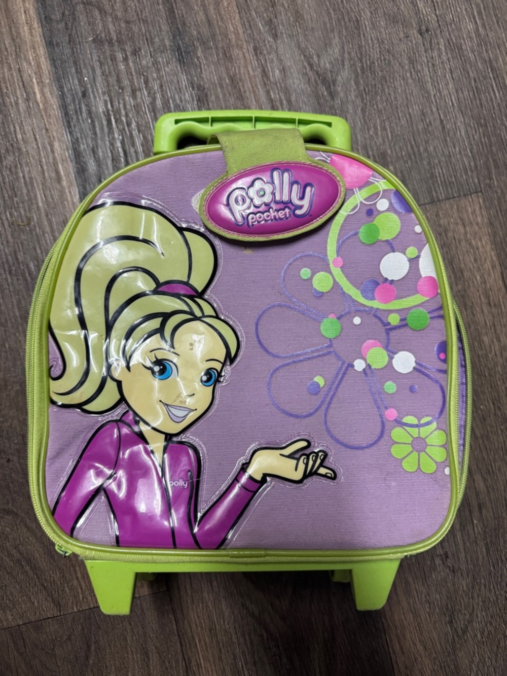 Polly Pocket Kids Rolling Case and toys
